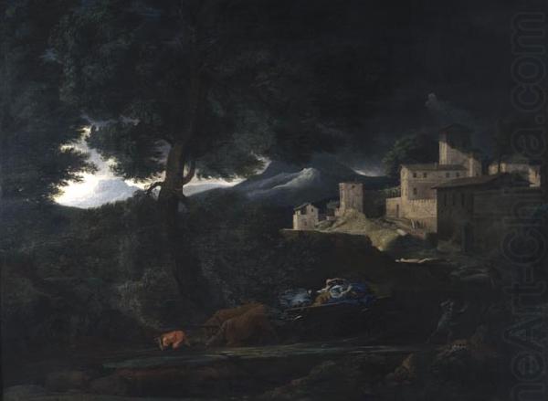Nicolas Poussin L orage china oil painting image